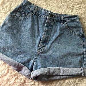 Vintage Lee High Waisted Shorts